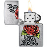 Зажигалка Zippo Brushed Chrome 48790